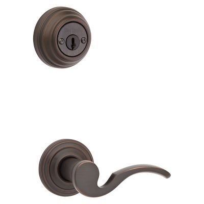 Image for Brooklane and Deadbolt Interior Pack - Left Handed - Deadbolt Keyed Both Sides - featuring SmartKey - for Signature Series 801 Handlesets