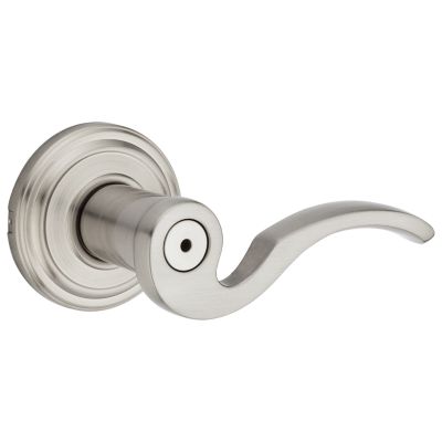 Satin Nickel Delta Lever - Bed/Bath | Kwikset