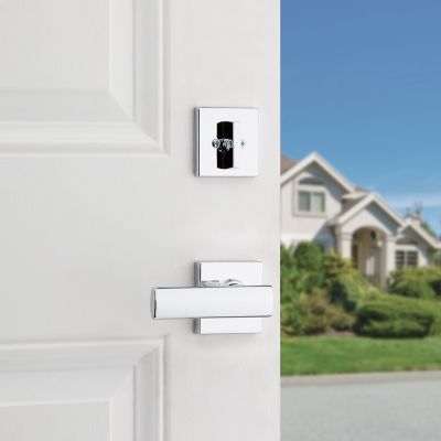 Breton and Deadbolt Interior Pack (Square) - Deadbolt Keyed One Side - for Kwikset Series 687 Handlesets