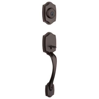Belleview Handleset - Deadbolt Keyed Both Sides (Exterior Only) - with Pin & Tumbler