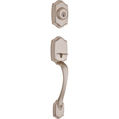 Belleview Handleset - Deadbolt Keyed Both Sides (Exterior Only) - featuring SmartKey