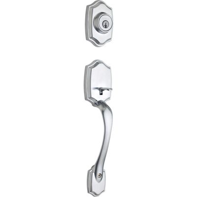 Belleview Handleset - Deadbolt Keyed One Side (Exterior Only) - featuring SmartKey