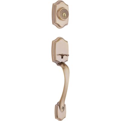 Image for Belleview Handleset - Deadbolt Keyed One Side (Exterior Only) - featuring SmartKey
