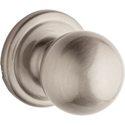 Satin Nickel Juno Knob - Hall/Closet