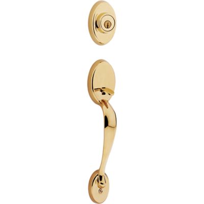Image for Chelsea Handleset - Deadbolt Keyed Both Sides (Exterior Only) - with Pin & Tumbler
