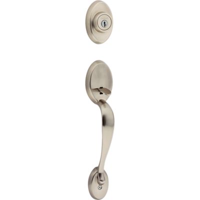 Image for Chelsea Handleset - Deadbolt Keyed One Side (Exterior Only) - with Pin & Tumbler