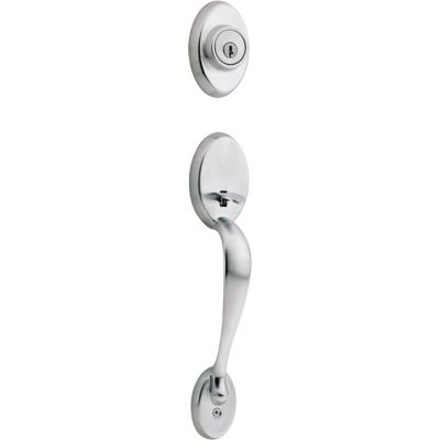 Image for Chelsea Handleset - Deadbolt Keyed One Side (Exterior Only) - with Pin & Tumbler