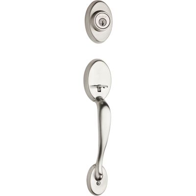 Image for Chelsea Handleset - Deadbolt Keyed One Side (Exterior Only) - featuring SmartKey