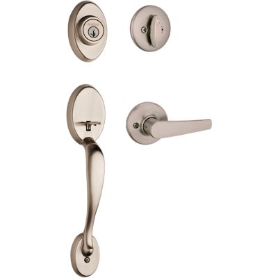 Residential Entry Door Handle, Delta Lever