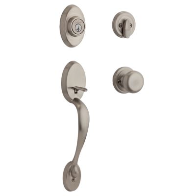 Support Information for Satin Nickel Chelsea Handleset with Juno