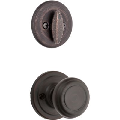 Image for Cameron and Deadbolt Interior Pack - Deadbolt Keyed One Side - for Kwikset Series 687 Handlesets