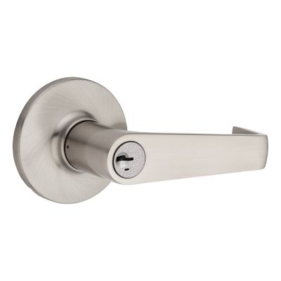 Carson Push Button Lever - Keyed - featuring SmartKey