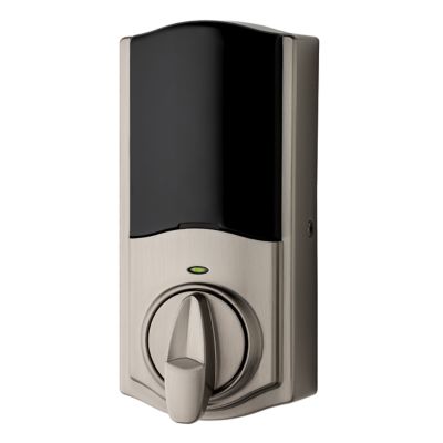 Satin Nickel Kwikset Convert Smart Lock Conversion Kit with Zigbee