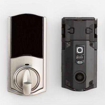 Satin Nickel Kwikset Convert Smart Lock Conversion Kit with Zigbee