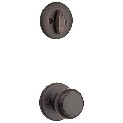 Product Image for Cove and Deadbolt Interior Pack - Deadbolt Keyed One Side - for Kwikset Series 687 Handlesets