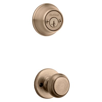 Cove and Deadbolt Interior Pack - Deadbolt Keyed Both Sides - featuring SmartKey - for Kwikset Series 689 Handlesets