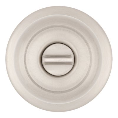 Kwikset 300G 15 CP Grecian Bed And Bath Privacy Lockset Satin Nickel,1 Each