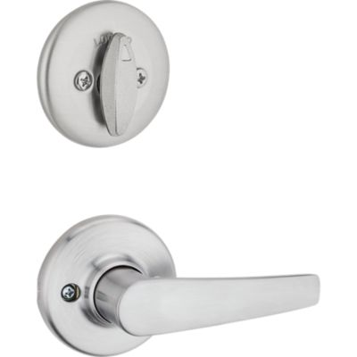 Delta and Deadbolt Interior Pack - Deadbolt Keyed One Side - for Kwikset Series 687 Handlesets