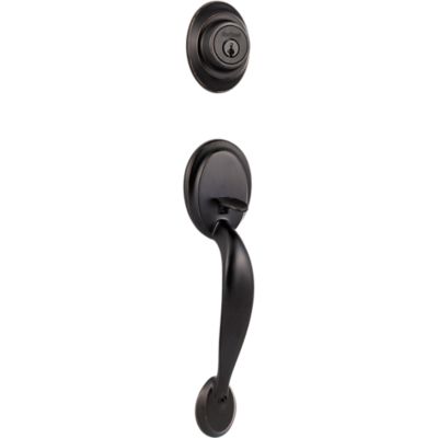 Dakota Handleset - Deadbolt Keyed Both Sides (Exterior Only) - featuring SmartKey