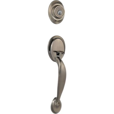 Image for Dakota Handleset - Deadbolt Keyed Both Sides (Exterior Only) - featuring SmartKey