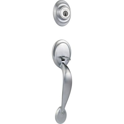 Dakota Handleset with Tylo Knob - Deadbolt Keyed One Side - with Pin & Tumbler