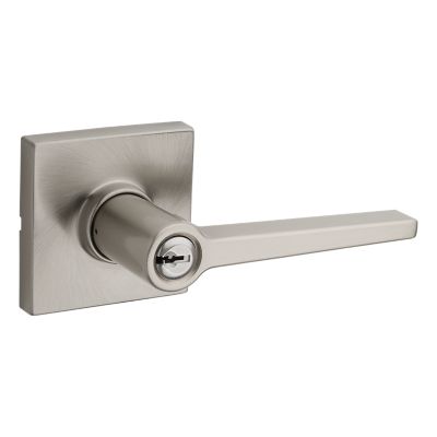 Satin Nickel Finish Entry Door Lock Set – Gippsland Series