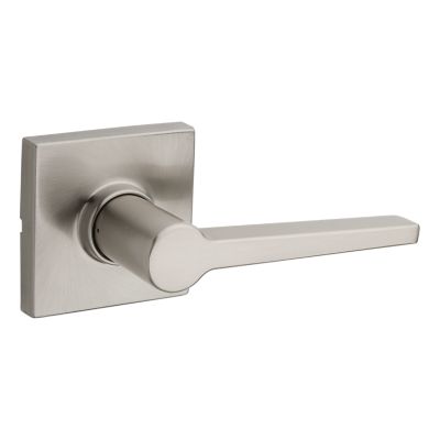 Satin Nickel Commonwealth Lever - Hall/Closet | Kwikset