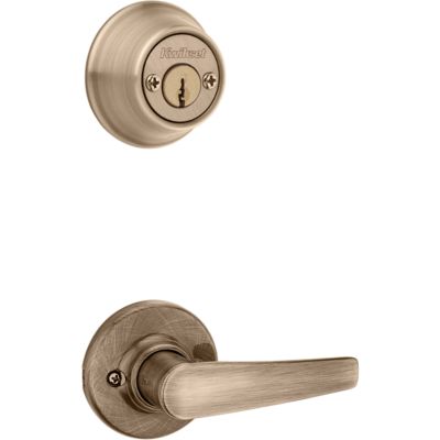 Image for Delta and Deadbolt Interior Pack - Deadbolt Keyed Both Sides - with Pin & Tumbler - for Kwikset Series 689 Handlesets