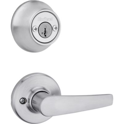 Image for Delta and Deadbolt Interior Pack - Deadbolt Keyed Both Sides - featuring SmartKey - for Kwikset Series 689 Handlesets