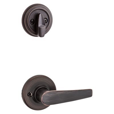 Delta and Deadbolt Interior Pack - Deadbolt Keyed One Side - for Signature Series 800 and 814 Handlesets