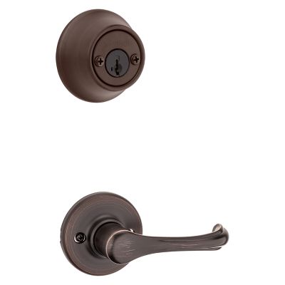 Product Image for Dorian and Deadbolt Interior Pack - Deadbolt Keyed Both Sides - featuring SmartKey - for Kwikset Series 689 Handlesets