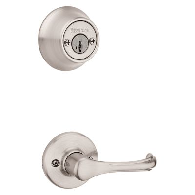 Image for Dorian and Deadbolt Interior Pack - Deadbolt Keyed Both Sides - featuring SmartKey - for Kwikset Series 689 Handlesets