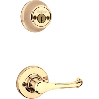 Product Image for Dorian and Deadbolt Interior Pack - Deadbolt Keyed Both Sides - with Pin & Tumbler - for Kwikset Series 689 Handlesets