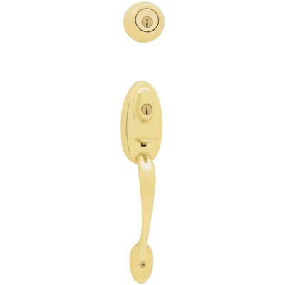 Gibson Handleset - Deadbolt Keyed Both Sides (Exterior Only) - featuring SmartKey