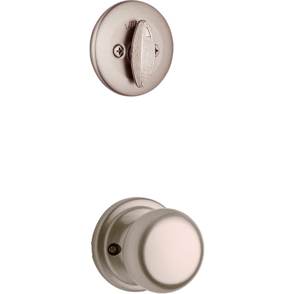 Satin Nickel Hancock And Deadbolt Interior Pack Deadbolt Keyed