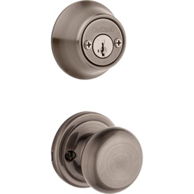 Image for Hancock and Deadbolt Interior Pack - Deadbolt Keyed Both Sides - featuring SmartKey - for Kwikset Series 689 Handlesets