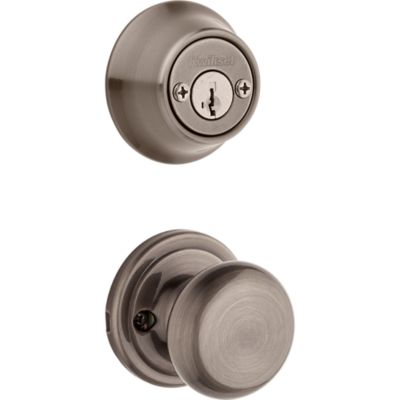 Hancock and Deadbolt Interior Pack - Deadbolt Keyed Both Sides - featuring SmartKey - for Kwikset Series 689 Handlesets