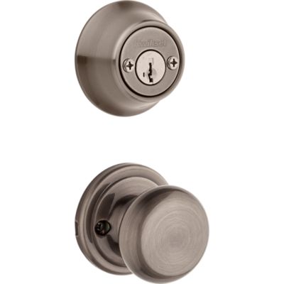 Image for Hancock and Deadbolt Interior Pack - Deadbolt Keyed Both Sides - featuring SmartKey - for Kwikset Series 689 Handlesets