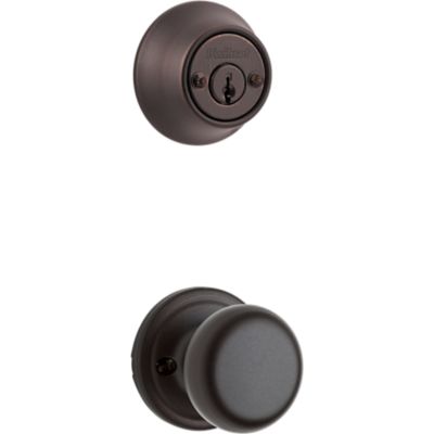 Hancock and Deadbolt Interior Pack - Deadbolt Keyed Both Sides - with Pin & Tumbler - for Kwikset Series 689 Handlesets