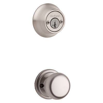 Hancock and Deadbolt Interior Pack - Deadbolt Keyed Both Sides - featuring SmartKey - for Kwikset Series 689 Handlesets