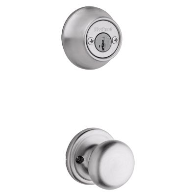 Hancock and Deadbolt Interior Pack - Deadbolt Keyed Both Sides - featuring SmartKey - for Kwikset Series 689 Handlesets