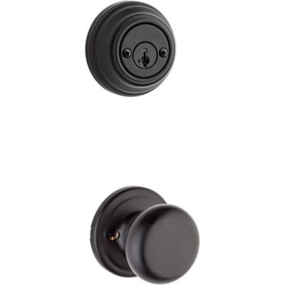 Hancock and Deadbolt Interior Pack - Deadbolt Keyed Both Sides - featuring SmartKey - for Signature Series 801 Handlesets