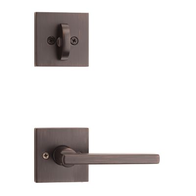 Halifax and Deadbolt Interior Pack (Square) - Deadbolt Keyed One Side - for Signature Series 800 and 687 Handlesets