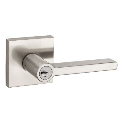 Halifax Lever - Satin Nickel Finish with Smartkey 