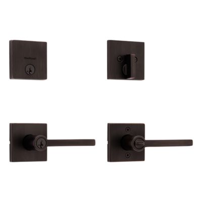 Image for Halifax Security Set (Square) - Deadbolt Keyed One Side