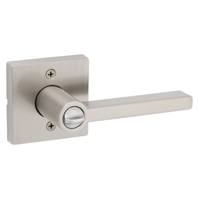 Weiser Entry Keyed Ball Door Knob Lock Set, Satin Nickel