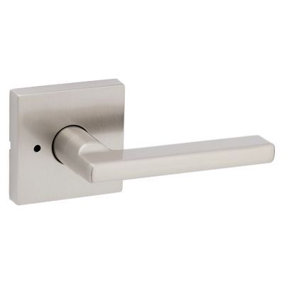 RELIABILT Olivia Satin Nickel Interior Bed/Bath Privacy Door Handle