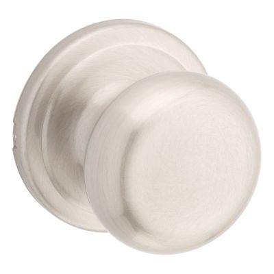 Satin Nickel Juno Knob - Hall/Closet | Kwikset