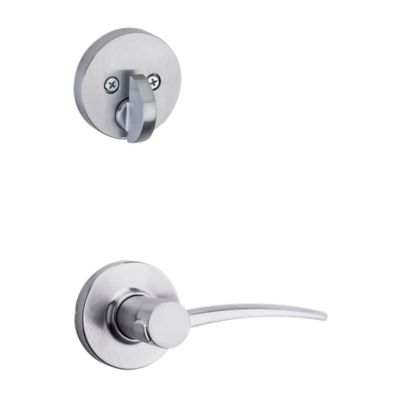 Image for Katara and Deadbolt Interior Pack - Left Handed (Round) - Deadbolt Keyed One Side - for Signature Series 814 and 818 Handlesets