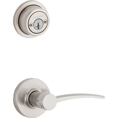 Image for Katara and Deadbolt Interior Pack - Left Handed (Round) - Deadbolt Keyed Both Sides - featuring SmartKey - for Signature Series 801 Handlesets